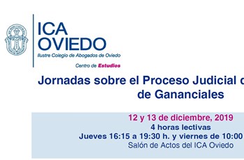 Lener participa en les Jornades sobre el Procés Judicial de liquidació de Ganancials de ICA Oviedo