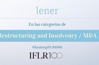 Lener appears in the IFLR100 ranking