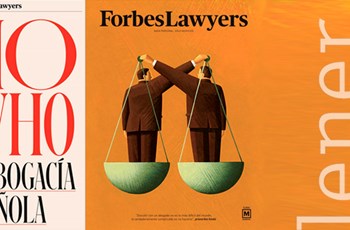Lener appears in the Forbes special edition