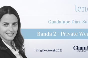 Promotion to Band 2, in the High Net Worth guide for 2022 published by Chambers & Partners